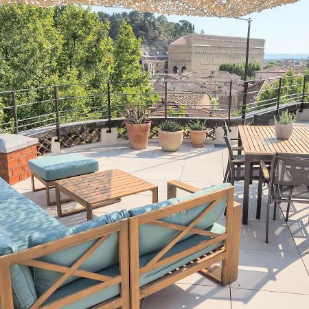 Le Rooftop - Vue Incroyable Sur Le Theatre Antique Orange  Exterior foto